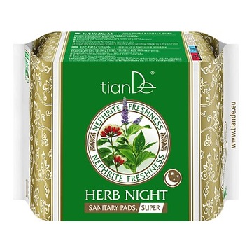 TianDe PODPASKI na bazie ziół Na Noc SUPER 10szt