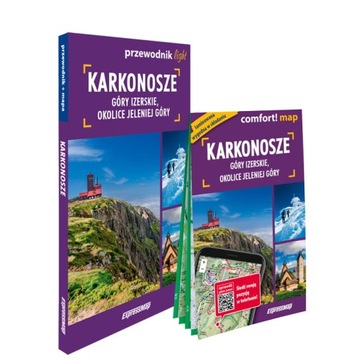 Karkonosze light: przewodnik + mapa