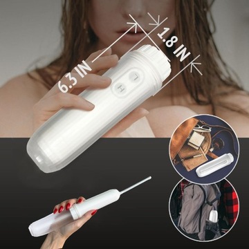 ПОРТАТИВНОЕ ДВИГАТЕЛЬНОЕ БИДЕ, РУЧКА ДЛЯ БИДЕ IPX6, РЕГУЛИРОВКА 180 ГРАДУСОВ