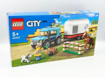 NOWE LEGO City 60327 - Przyczepa do przewozu koni