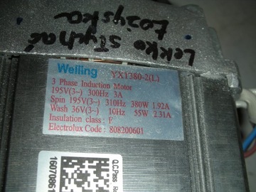 Двигатель стиральной машины Electrolux EWF1276GDW