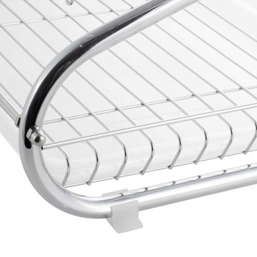 СУШКА ПОСУДЫ СТОЛОВЫЕ ПРИБОРЫ СТОЯЩИЕ С ПОДДОНОМ КАПЕЛЬНИЦА