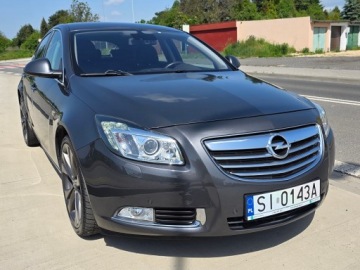 Opel Insignia I Hatchback 1.6 Turbo ECOTEC 180KM 2010 Opel Insignia 1,6 Turbo 180 KM Cosmo Pack Skóra Nawi Tempomat, zdjęcie 11