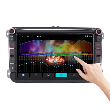 РАДИО МОНИТОР ANDROID AUTO CARPLAY 2 КАМЕРЫ
