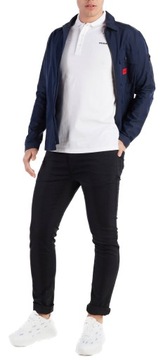 Koszulka polo HUGO męska biała polówka regular-fit XL