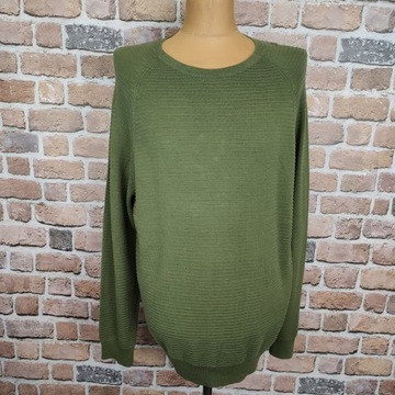 FRENCH CONNECTION SWETER PULLOVER w PRĄŻKI rozm L