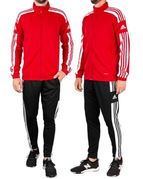 ADIDAS dres męski sportowy komplet spodnie bluza dresy piłkarskie M