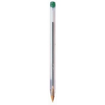 Długopis BIC CRISTAL zielony 1mm 875976