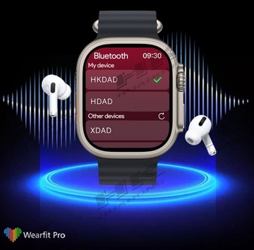 SMARTWATCH ULTRA SMART ULTRAWATCH МУЖЧИНЫ ЖЕНЩИНЫ МЕНЮ PL GPS ВОДОНЕПРОНИЦАЕМЫЙ NFC