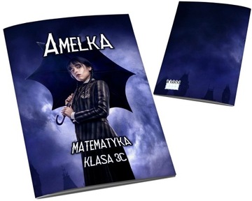 ZESZYT WEDNESDAY ADDAMS A5 32 kartki TWOJE IMIĘ