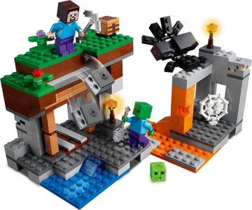 LEGO MINECRAFT Заброшенная шахта 21166