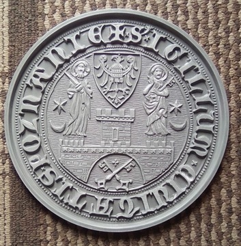 TABLICA PAMIĄTKOWA HERB LOGO