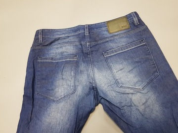 HUGO BOSS granatowe jeansy spodnie jak NOWE 36/30 pas 90