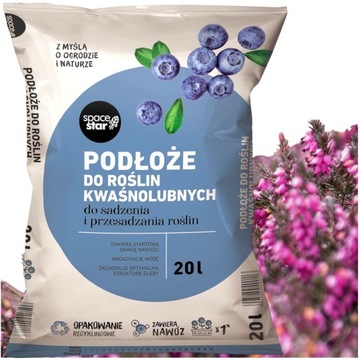 PODŁOŻE DO WRZOSÓW WRZOŚCÓW 20L