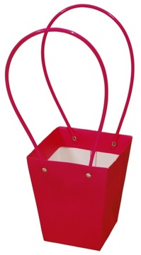 TOREBKA TORBA PAPIEROWA PREZENTOWA NA KWIATY 10SZT