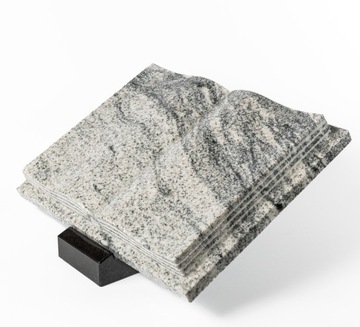 Biała Гранитная белая табличка с гравировкой 45x35x5 см + клин