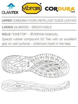 ОЛАНГ ТРЕККИНГОВАЯ ОБУВЬ TARVISIO OLANTEX - 41