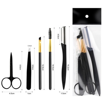 4/6/9/11pcs Eyebrow Cutters Set Eyebrow Trimmer