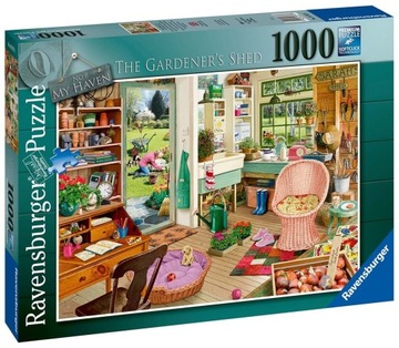 RAVENSBURGER PUZZLE 2D 1000 ELEMENTÓW: SZOPA OGRODOWA 16767