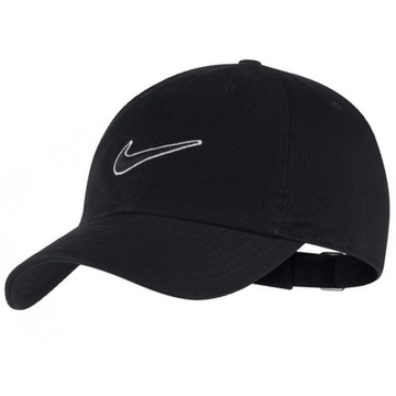 NIKE czapka Heritage86 z daszkiem czarna czapeczka damska męska 943091 010