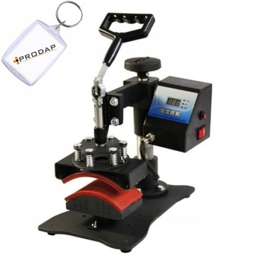 PRASA DO CZAPEK TERMOPRASA 135 x 85 mm SUBLIMACJA TERMOTRANSFER PRODAP