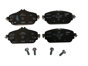ORYGINALNE KLOCKI HAMULCOWE PRZ MERCEDES C W205