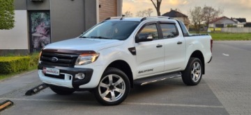 Ford Ranger V Podwójna kabina 3.2 Duratorq TDCI 200KM 2015 Ford Renger Wildtrak 3.2d 4x4 Pickup Piekny Doinwestowany nowy rozrząd itd., zdjęcie 18