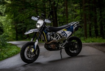 СВЕТОДИОДНАЯ ЛАМПА DUAL.5 HUSQVARNA 701 SM ENDURO 16- СИНЯЯ