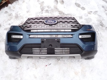 Zderzak Przedni Kpl. Atrapa Grill PDC Kamera Ford Explorer Limited 2020-