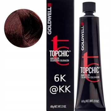Goldwell Topchic Farba 60ml kolor 6N@KK