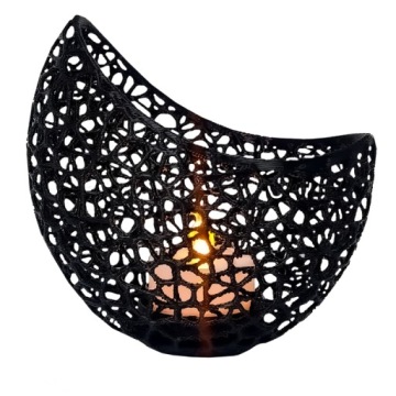 Небьющаяся ваза для цветов + 2x фонарь-подсвечник