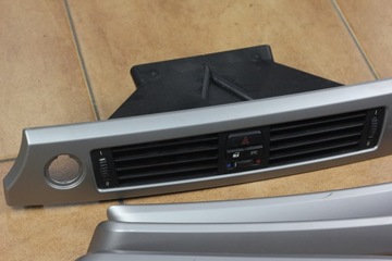 Декоративные планки, серебристый декор BMW E90 E91 EU Europa Navigation CCC