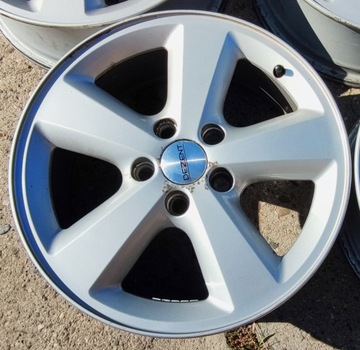 4× DISK HLINÍK FORD OE 6.5" X 16" 5X108 ET 52,5