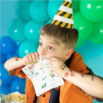 Набор Тарелок, Чашек, Салфеток, МАШИН, Машин, Уличной Вечеринки, Дня Рождения