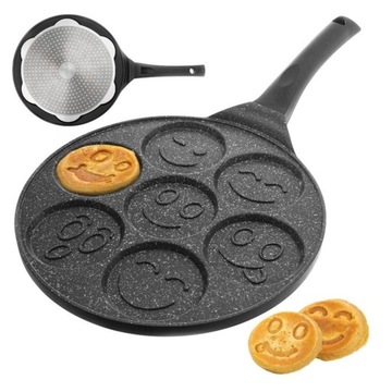 PATELNIA DO PANCAKE PANKEJKI PLACKÓW SMAŻENIA JAJEK NALEŚNIKÓW RACUCHÓW