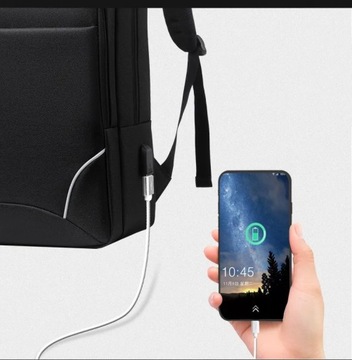Мужской рюкзак для ноутбука с USB-зарядкой