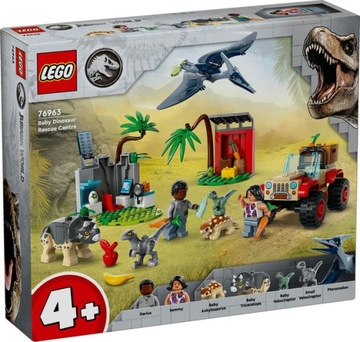 LEGO Jurassic World Centrum ratunkowe dla małych dinozaurów 76963