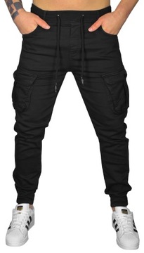 МУЖСКИЕ БРЮКИ-КАРМАНЫ С КАРМАНАМИ ДЖИНСЫ