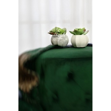 БЕТОННЫЙ ЦВЕТОЧНЫЙ ГОРШОК - 9x6см - архитектурный бетон