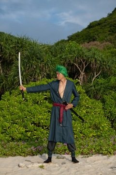 Miecz Katana Roronoa Zoro Yubashiri One Piece Drewniany JT10510