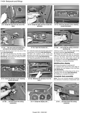 ПЕЖО 308 (07-12) ОПИСАНИЕ РЕМОНТА И СТРОИТЕЛЬСТВА