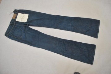 Mz Wygodne Spodnie Jeans Calvin Klein 27 niebieskie z USA