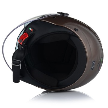 МОТОЦИКЛОВЫЙ ШЛЕМ ОТКРЫТЫЙ | ВИТО САРЕНТА | ЧОППЕР ECE 22/06 СКУТЕР + БЛЕНДА