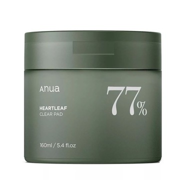 Anua Heartleaf 77% Clear Pad Kojące płatki z tonikiem Złuszczające 70 sztuk