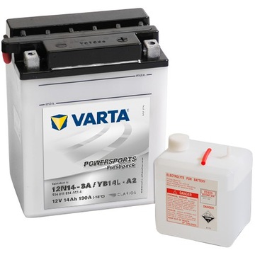 Akumulator Varta YB14L-A2 / B14L-A2 14Ah 190A