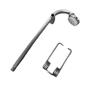 Trumpet Key Spit Valve with Pad Musical Instrument Accessory straight tail