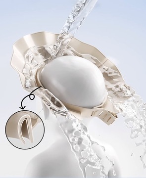 NICEKIDS PREMIUM ПЛАВАТЕЛЬНЫЙ МОСТ, КАПЮШОН ДЛЯ МОЙКИ ГОЛОВЫ, ДЕТСКАЯ ВАННА, БЕЖЕВЫЙ