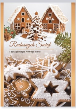 KARNET LAURKA ŚWIĘTA BOŻE NARODZENIE BN + KOPERTA