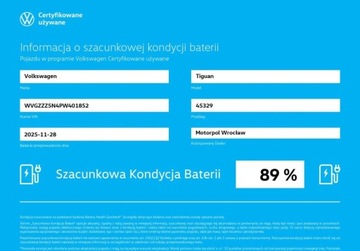 Volkswagen Tiguan II SUV Plug-in 1.4 TSI e-HYBRID 245KM 2022 Volkswagen Tiguan eHybrid Elegance Pakiety, GTE, Masaze, Matrix, ACC, Dig, zdjęcie 9