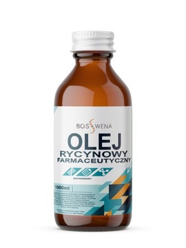 Olej rycynowy 1l farmaceutyczny rafinowany czysty
